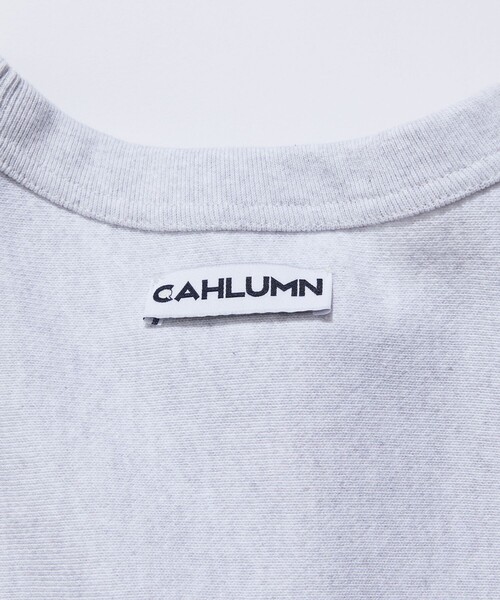 「CAHLUMN」 スウェットカットソー SMALL ブラウン メンズ