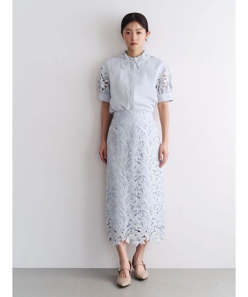 TONAL（トーナル） ブラウス シャツ 半袖 入学式 卒業式 ケミカル