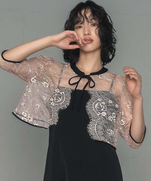 「GIRL」 キャミソールワンピース S ブルーグレー レディース_画像7