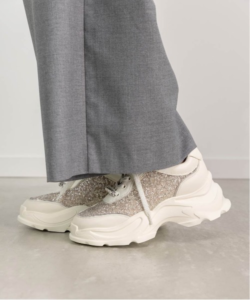 「RANDA」 ローカットスニーカー LL アイボリー レディース_画像5