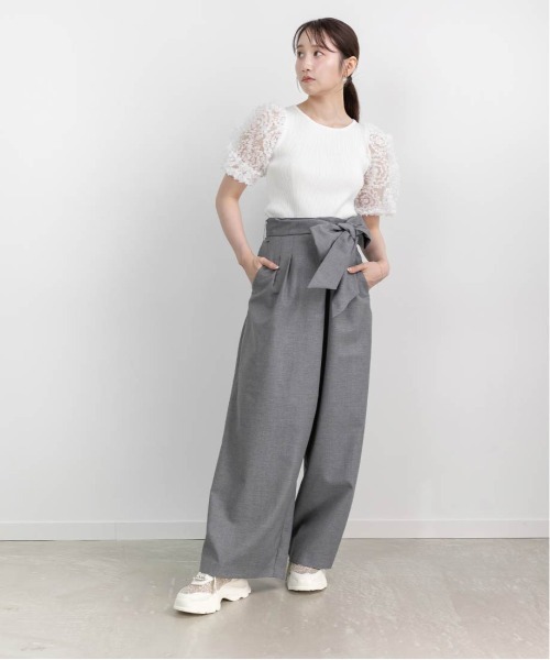 「RANDA」 ローカットスニーカー LL アイボリー レディース_画像8