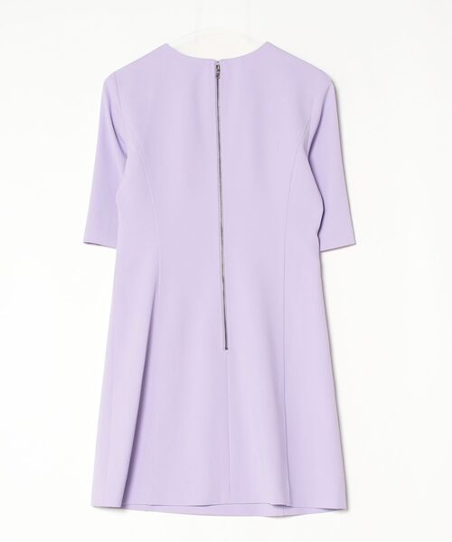 「Alice+Olivia」 半袖ワンピース 2 パープル レディース_画像2