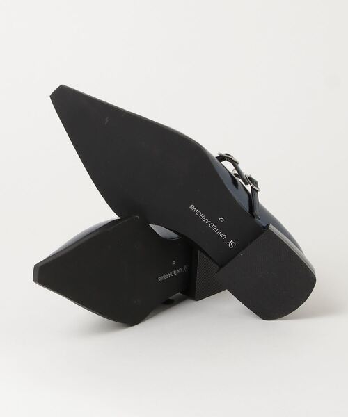 「SY UNITED ARROWS」 シューズ 25cm ネイビー レディース_画像3