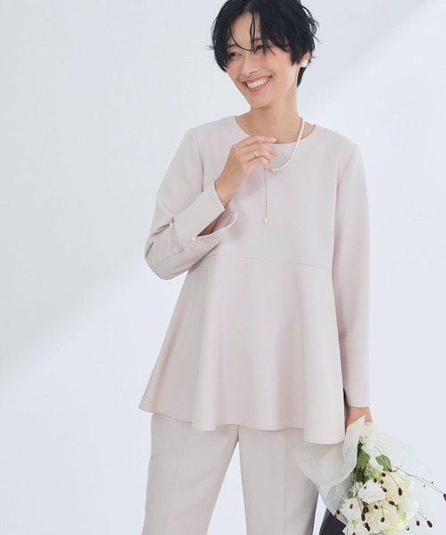 「CROSS FUNCTION」 セットアップ 9号 ネイビー レディース_画像4