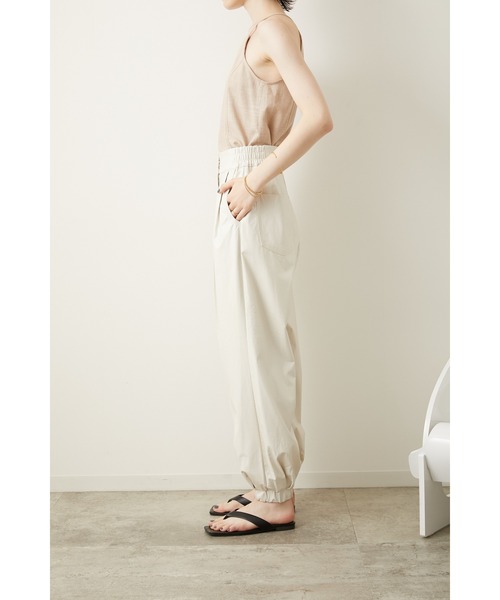 「LA PEAU DE GEM」 パンツ 36 オフホワイト レディース_画像3