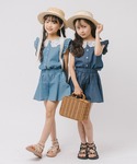 tシャツ フリルカラーデザイントップス+フレア...の詳細画像4