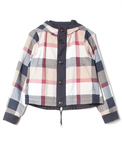 「BLUE LABEL CRESTBRIDGE」 ジャケット 36 ネイビー レディース_画像3