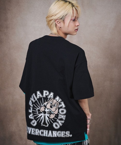 GALFY（ガルフィー） tシャツ メリケンHEARTS TEE/おしゃぶりワンワン