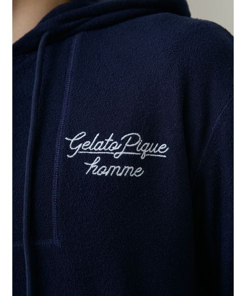 【新品タグ付き】ジェラートピケ gelato pique ルームウェア ネイビー gelato pique（ジェラートピケ） uvカット パジャマ 「HOMME」「接触冷