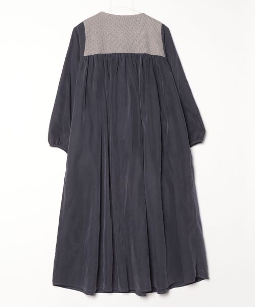 「Kelen」 長袖ワンピース S ネイビー レディース_画像2
