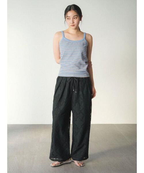 パンツ Leavers lace easy pants レディース_11