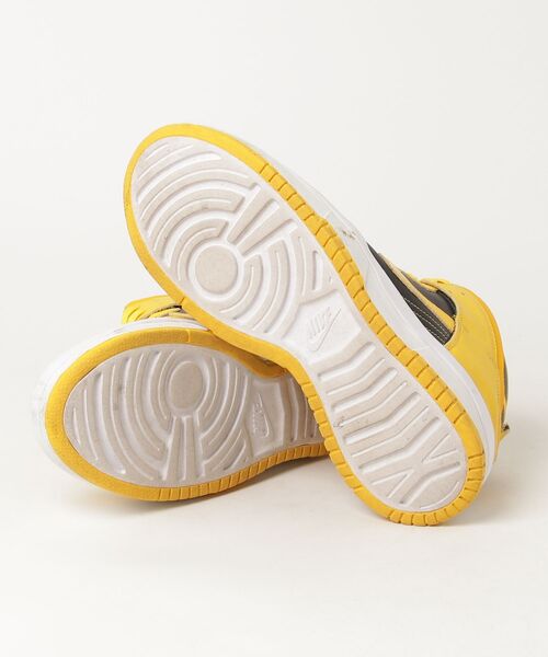 NIKE（ナイキ） ハイカットスニーカー 28cm イエロー メンズ