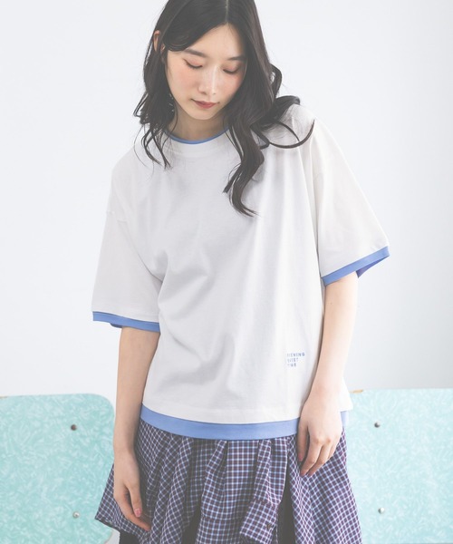 niko and…（ニコアンド） tシャツ 半袖 レイヤーライクTシャツ