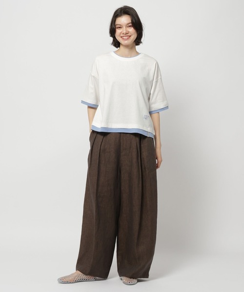 niko and…（ニコアンド） tシャツ レイヤーライクTシャツ レディース
