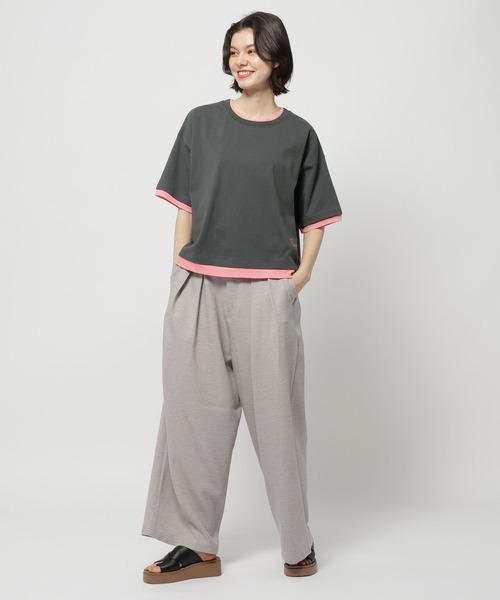 niko and…（ニコアンド） tシャツ レイヤーライクTシャツ レディース