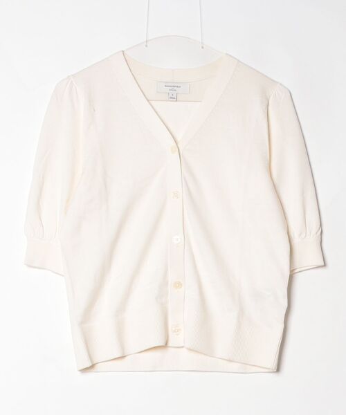 「BANANA REPUBLIC FACTORY STORE」 ニットカーディガン M ネイビー レディース_画像5