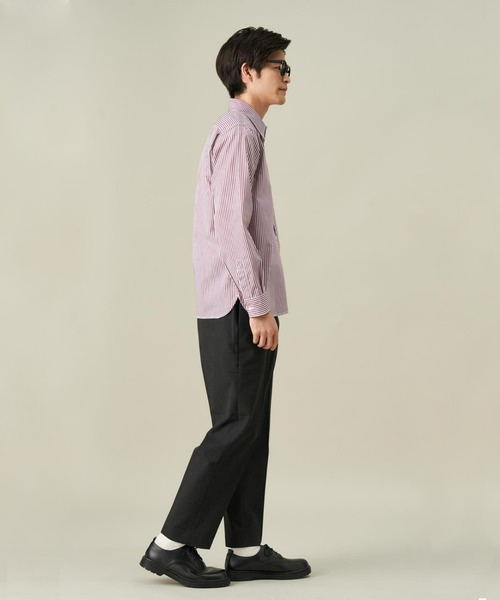 「Pitta Re:)」 長袖シャツ LL レッド メンズ_画像8