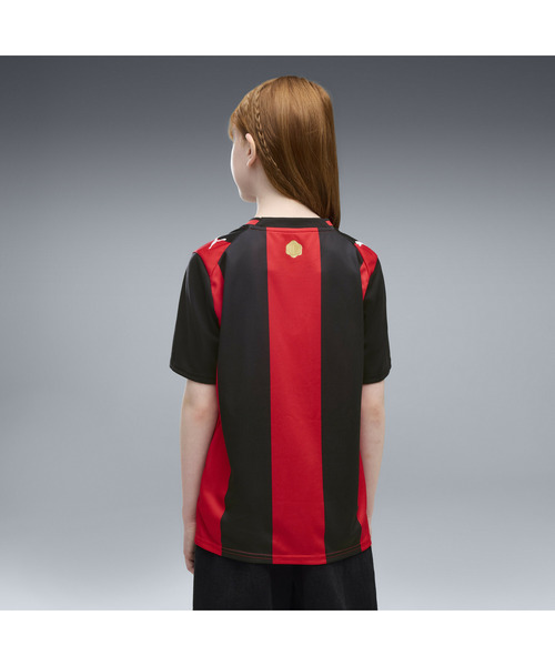 tシャツ PUMA プーマ キッズ 2026-27 ACミラン ホーム レプリカ ユニフォーム 128-164cm キッズ 子供服 男の子 女の子の画像