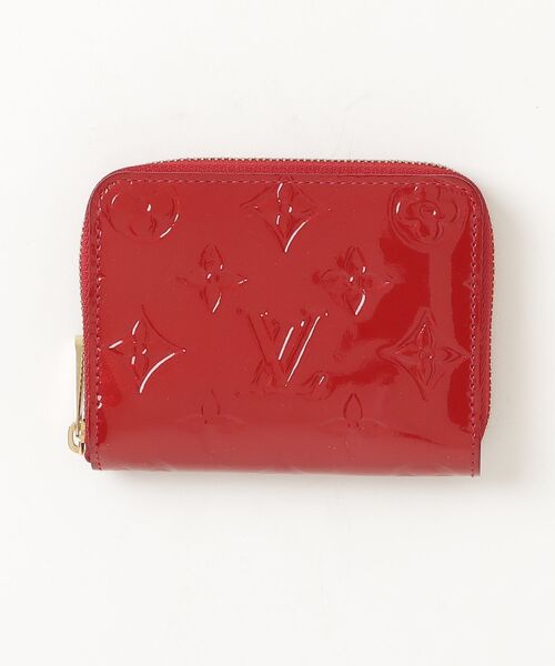 LOUISVUITTON　ジッピーパース　モノグラム　ヴェルニ　レッド LOUIS VUITTON（ルイ・ヴィトン） ヴェルニ ジッピー コインケース