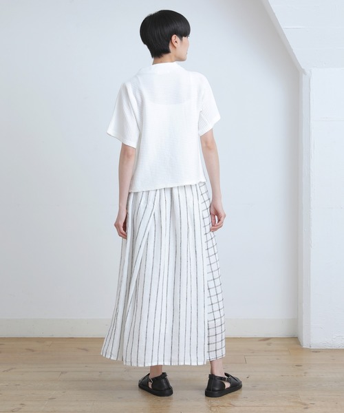 「Plantation」 半袖カットソー M size ライトブルー レディース_画像5