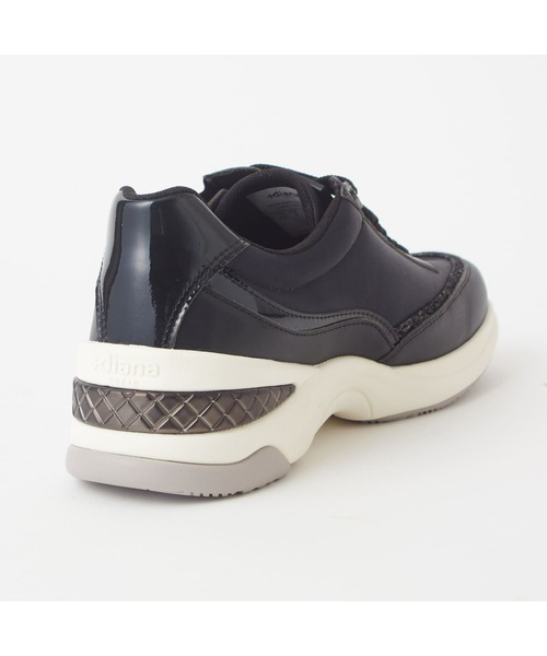 「+diana」 ローカットスニーカー L ブラック レディース_画像6