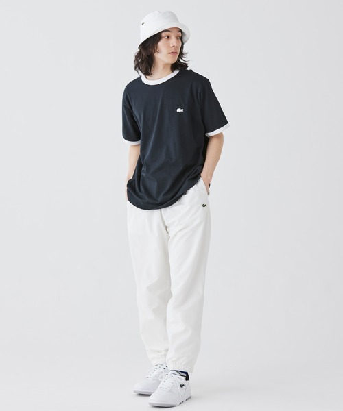 「LACOSTE」 半袖Tシャツ 4 ネイビー メンズ_画像9