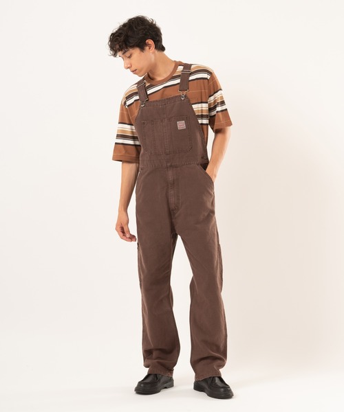 【期間限定値下げ】未使用　オーバーオール　Levi's　リーバイス　S　 男女兼 Levi's（リーバイス） オーバーオール S ブラウン メンズ : ZOZOTOWN