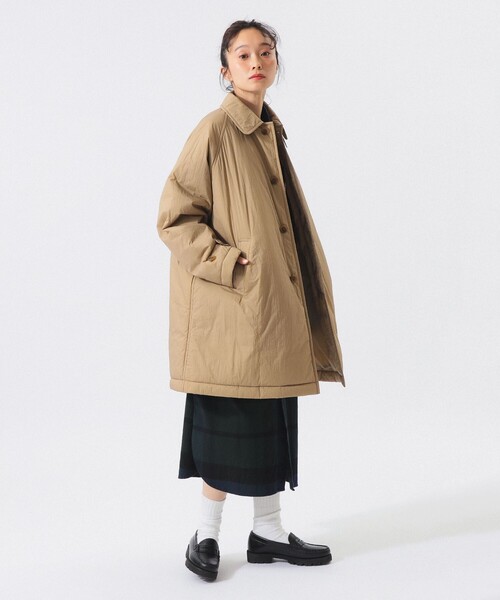 BEAMS BOY（ビームス ボーイ） ステンカラーコート コート ライト