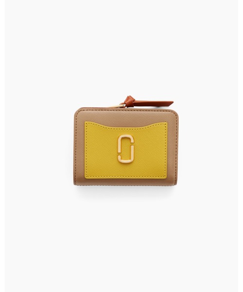 【MARC JACOBS】ユーティリティスナップショットコンパクトウォレットミニ MARC JACOBS（マーク・ジェイコブス） 二つ折り 二つ折り財布 財布 THE