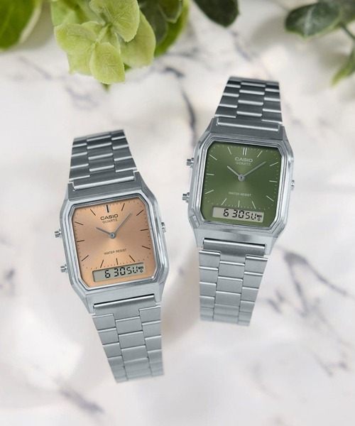 CASIO（カシオ） アナログ腕時計 FREE シルバー メンズ : ZOZOTOWN