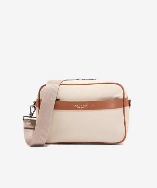 COLE HAAN メンズメッセンジャーバッグ（バッグ、小物素材：本革