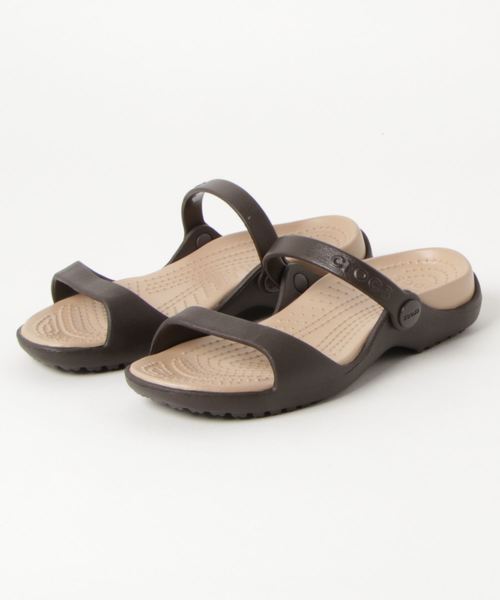 Amazon | Crocs (クロックス) レディース Cleo サンダル US