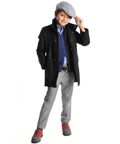 トレンチコート コート APPAMAN #N5GC GOTHAM COAT − 641851 キッズ 子供服 男の子 女の子の画像
