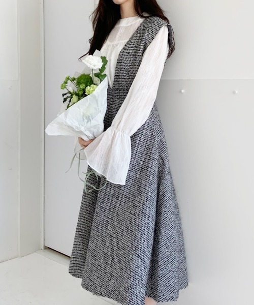 スカート Yuiko プロデュース ツイードジャンパースカート Zozotown Paypayモール店 通販 Paypayモール