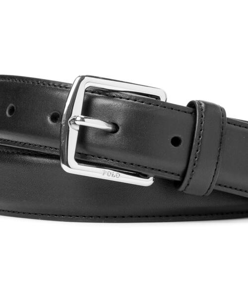 【POLO RALPH LAUREN】フルグレイン レザー ドレス ベルト フルグレイン レザー ドレス ベルト（ベルト）｜POLO RALPH