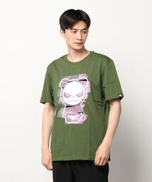 HIPANDA tシャツ ハイパンダ メンズ オーロラカラー絆創膏