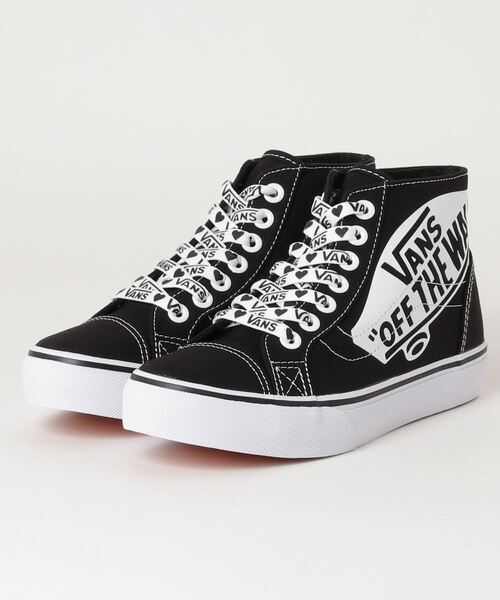 スニーカー VANS ヴァンズ RACHEL IH V369 IH BLK/WHT LOGO