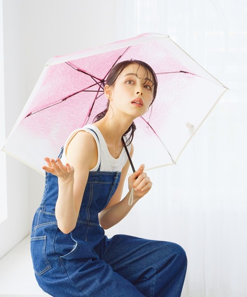 Wpc. 折りたたみ傘 「ビニール傘」旅する喫茶×Wpc. クリームソーダ