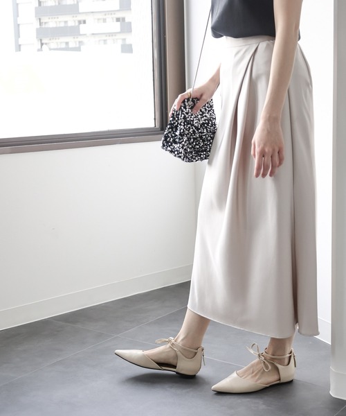 靴/バッグ 靴 パンプス SESTO（セスト） パンプス バックファスナー付きポインテッドトゥ