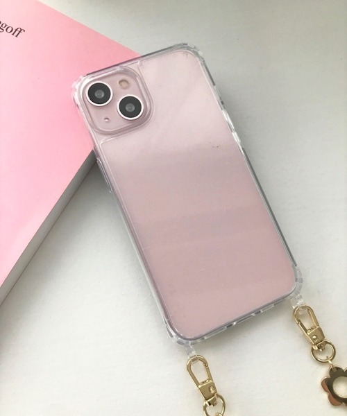 Me%（ミィパーセント） スマホケース 「iPhone13対応」クリアフック
