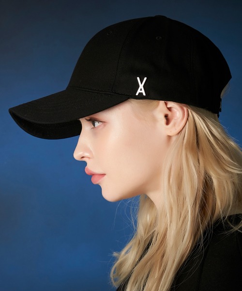 帽子 キャップ レディース 「VARZAR」logo over fit ball cap /  3D モノグラム スタッズ ロゴ オーバーフィット ベ｜zozo｜04