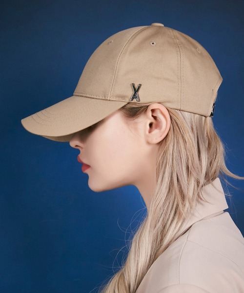 帽子 キャップ レディース 「VARZAR」logo over fit ball cap /  3D モノグラム スタッズ ロゴ オーバーフィット ベ｜zozo｜06