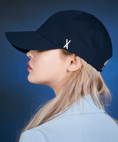 帽子 キャップ レディース 「VARZAR」logo over fit ball cap /  3D モノグラム スタッズ ロゴ オーバーフィット ベ｜zozo｜08