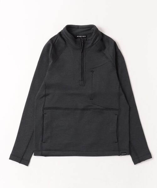 トレーナー スウェット W MP GRID 1/4 ZIP レディース