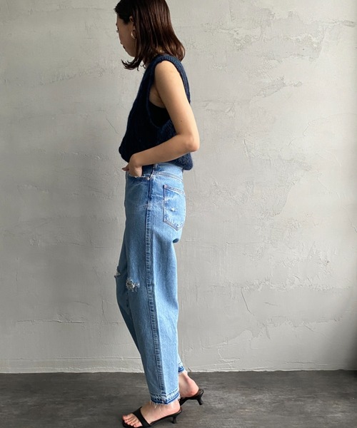 NEEDBY heritage LISA テーパードデニム NEEDBY heritage（ニードバイヘリテージ）LISA/テーパード