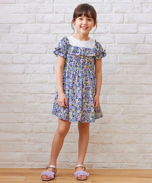 ANY（エニィ） ワンピース オンオフショルダー ガーリー ワンピース