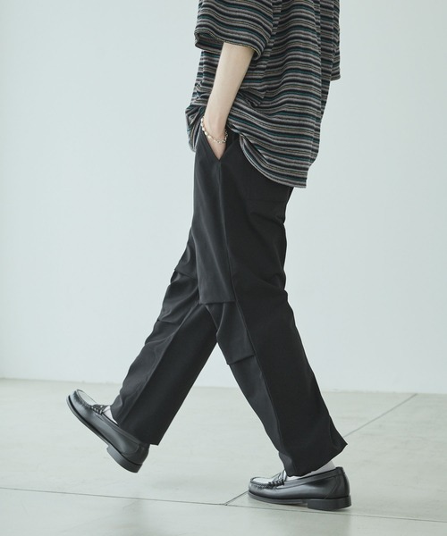 CLSSE パンツ ヘビーツイルミリタリーオーバーパンツ メンズ