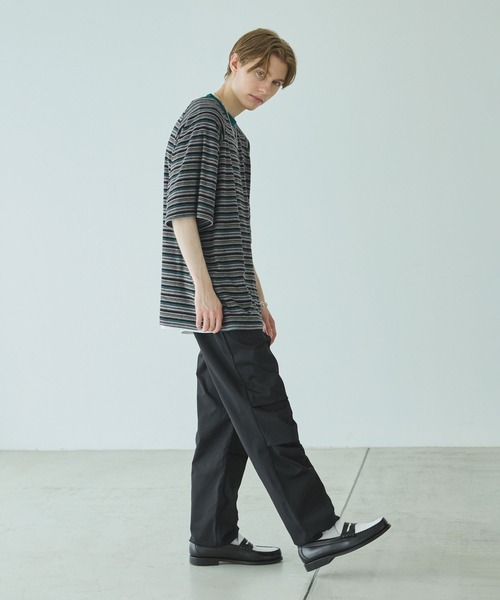 CLSSE パンツ ヘビーツイルミリタリーオーバーパンツ メンズ