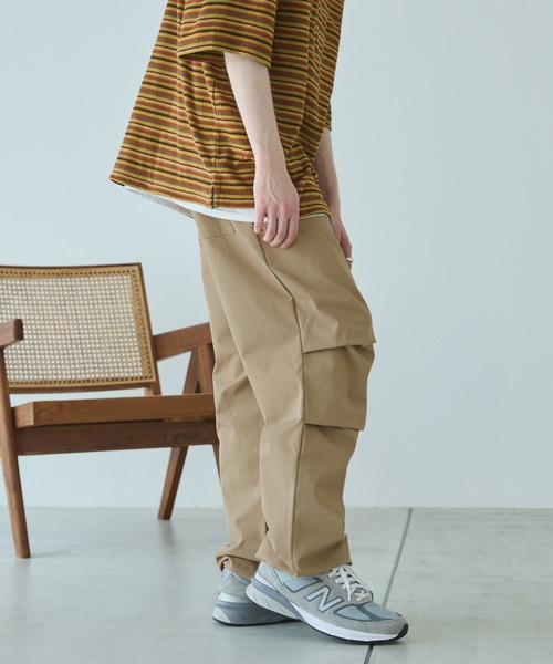 CLSSE パンツ ヘビーツイルミリタリーオーバーパンツ メンズ