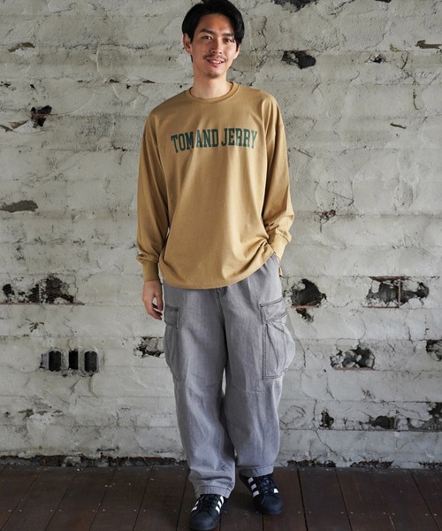 tシャツ (DV)「トムとジェリー」「ユニセックス」後ろ姿 バックプリント 長袖 Tシャツ メンズ レディース | ブランド登録なし | 16